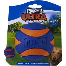 Chuckit Ultra Squeaker Ball Dog Toy (Option: XLarge  1 count)