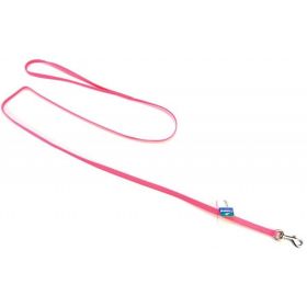 Coastal Pet Nylon Lead (Option: Neon Pink  4' Long x 3/8" Wide)