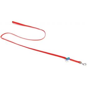 Coastal Pet Nylon Lead (Option: Red  4' Long x 3/8" Wide)