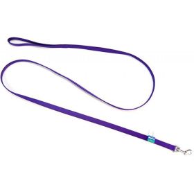 Coastal Pet Nylon Lead (Option: Purple  6' Long x 5/8" Wide)