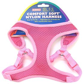Coastal Pet Comfort Soft Adjustable Harness (Option: Bright Pink  XSmall  Dogs 7)