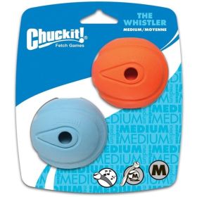 Chuckit The Whistler Chuck (Option: It Ball  Medium Ball  2.25" Diameter (2 count))