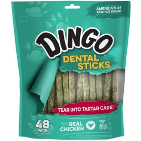 Dingo Dental Sticks for Tartar Control (Option: 48 Pack)