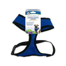 Four Paws Comfort Control Harness (Option: Blue  Large  For Dogs 1118 lbs (19")