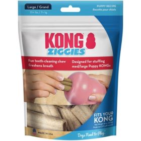 KONG Ziggies Puppy Recipe Dog Treat (Option: Large  8 oz)