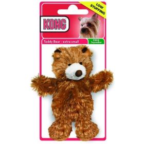 KONG Plush Teddy Bear Dog Toy (Option: Medium)