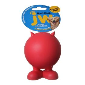 JW Pet Bad Cuz Rubber Squeaker Dog Toy (Option: Medium  4" Tall)
