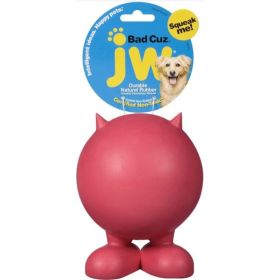 JW Pet Bad Cuz Rubber Squeaker Dog Toy (Option: Large  5" Tall)