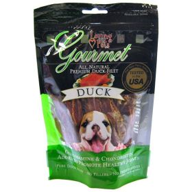 Loving Pets Gourmet Duck Chew Strips (Option: 3 oz)