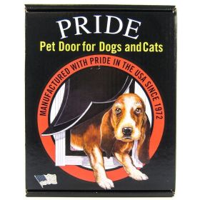 Pride Pet Doors Deluxe Pet Door (Option: Large (11.5" Wide x 16.9" High Opening))