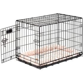 Precision Pet Pro Value by Great Crate (Option: 1 Door Crate  Black  Model 3000 (30"L x 19"W x 21"H) For Dogs up to 40 lbs)