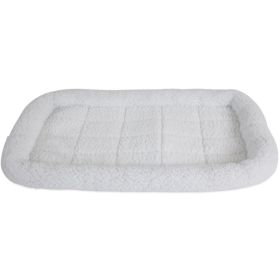 Precision Pet SnooZZy Pet Bed Original Bumper Bed (Option: White  Medium (29"L X 18"W))