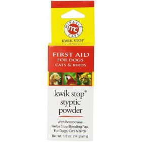 Gimborn Kwik Stop Styptic Powder (Option: .5 oz)