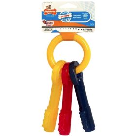 Nylabone Puppy Chew Teething Keys Chew Toy (Option: XSmall (For Dogs up to 15 lbs))