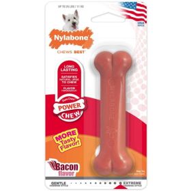 Nylabone Dura Chew Durable Dog Bone (Option: Bacon Flavor  Regular  Dogs 1625 lbs)