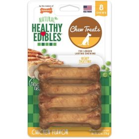 Nylabone Healthy Edibles Wholesome Dog Chews (Option: Chicken Flavor  Petite  3.75" Long (8 Pack))