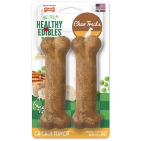 Nylabone Healthy Edibles Wholesome Dog Chews (Option: Chicken Flavor  Wolf  5.5" Long (2 Pack))
