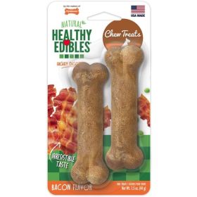 Nylabone Healthy Edibles Wholesome Dog Chews (Option: Bacon Flavor  Petite (2 Pack))
