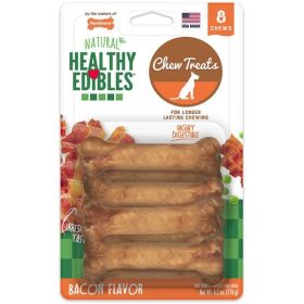 Nylabone Healthy Edibles Wholesome Dog Chews (Option: Bacon Flavor  Petite (8 Pack))