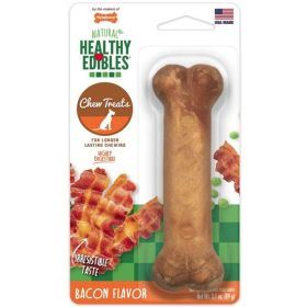 Nylabone Healthy Edibles Wholesome Dog Chews (Option: Bacon Flavor  Wolf (1 Pack))