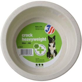 Van Ness Crock Heavyweight Dish (Option: Medium  6" Diameter (20 oz))