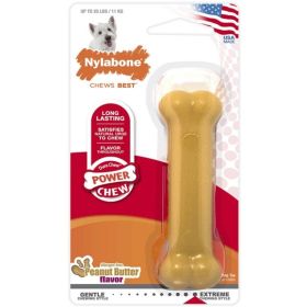 Nylabone Dura Chew Dog Bone (Option: Peanut Butter Flavor  Regular)
