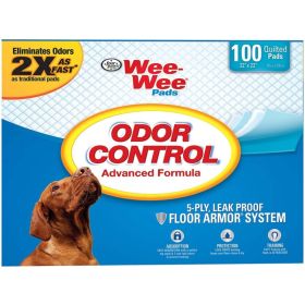 Four Paws Wee Wee Pads (Option: Odor Control  100 Pack  (22"L x 23"W))