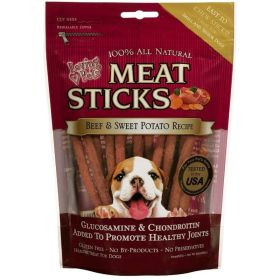 Loving Pets Meat Sticks Dog Treats (Option: Beef & Sweet Potato  5 oz)