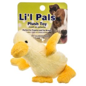 Lil Pals Ultra Soft Plush Dog Toy (Option: Duck  5" Long)