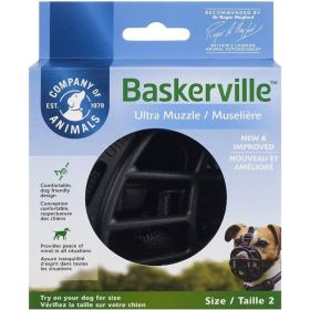 Baskerville Ultra Muzzle for Dogs (Option: Size 2  Dogs 1225 lbs  (Nose Circumference 10.5"))
