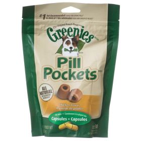 Greenies Pill Pocket Chicken Flavor Dog Treats (Option: Large  30 Treats (Capsules))