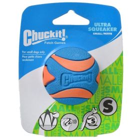 Chuckit Ultra Squeaker Ball Dog Toy (Option: Small (2" Diameter))