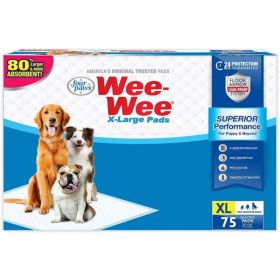 Four Paws X (Option: Large Wee Wee Pads 28" x 34"  75 count)