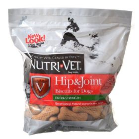Nutri (Option: Vet Hip & Joint Biscuits for Dogs  Extra Strength  6 lbs)