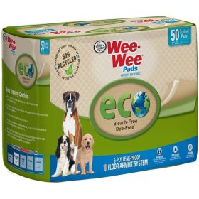Four Paws Wee (Option: Wee Pads  Eco  50 Pack  (22"L x 23"W))