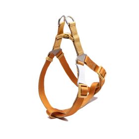 Contrast Color Hand Holding Rope Chest And Back Collar For Going Out (Option: Chest Strap Coffee-S)