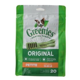 Greenies Petite Dental Dog Treats (Option: 20 count)