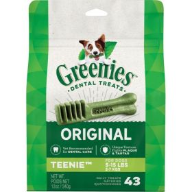 Greenies Teenie Dental Dog Treats (Option: 43 count)