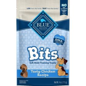Blue Buffalo Blue Bits Soft (Option: Moist Training Treats  Tasty Chicken Recipe  4 oz)