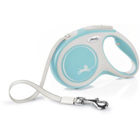 Flexi New Comfort Retractable Tape Leash (Option: Blue  Medium  16' Tape (Pets up to 55 lbs))