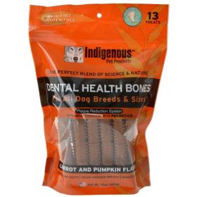 Indigenous Dental Health Bones (Option: Carrot & Pumpkin Flavor  13 Count)