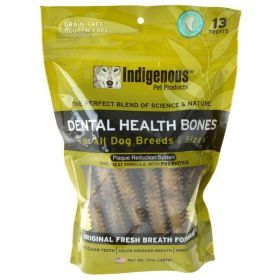 Indigenous Dental Health Bones (Option: Fresh Breath Formula  13 Count)
