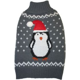 Fashion Pet Gray Penguin Dog Sweater (Option: XSmall)