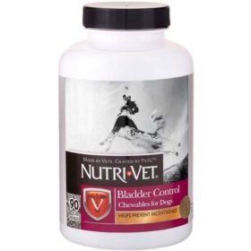 Nutri (Option: Vet Bladder Control Liver Chewables  90 count)