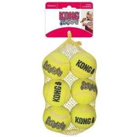 KONG Air KONG Squeakers Tennis Balls (Option: Medium 6 count)