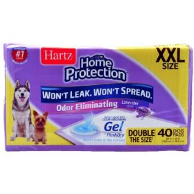 Hartz Home Protection Lavender Scent Odor Eliminating Dog Pads (Option: XX Large  40 count)
