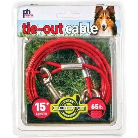 Prevue Pet Products 15 Foot Tie (Option: out Cable Medium Duty)