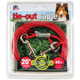 Prevue Pet Products 20 Foot Tie (Option: out Cable Medium Duty)