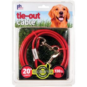 Prevue Pet Products 20 Foot Tie (Option: out Cable Heavy Duty)