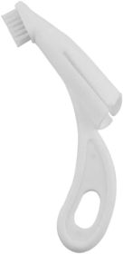 Finger Toothbrush for Dogs, Puppies - Pet Dental Care Brush (Color: White)